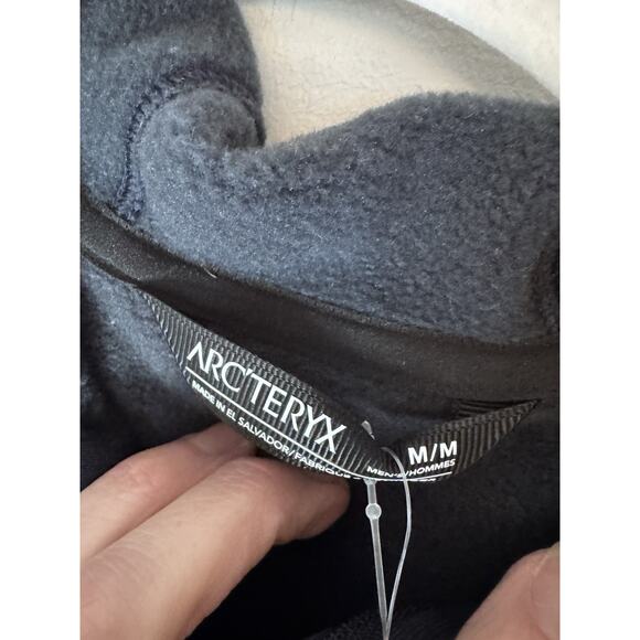 Arc'teryx Kyanite Hoody Full Zip Men's Size Medium Black Sapphire (navy Blue)NWT - Picture 6 of 16